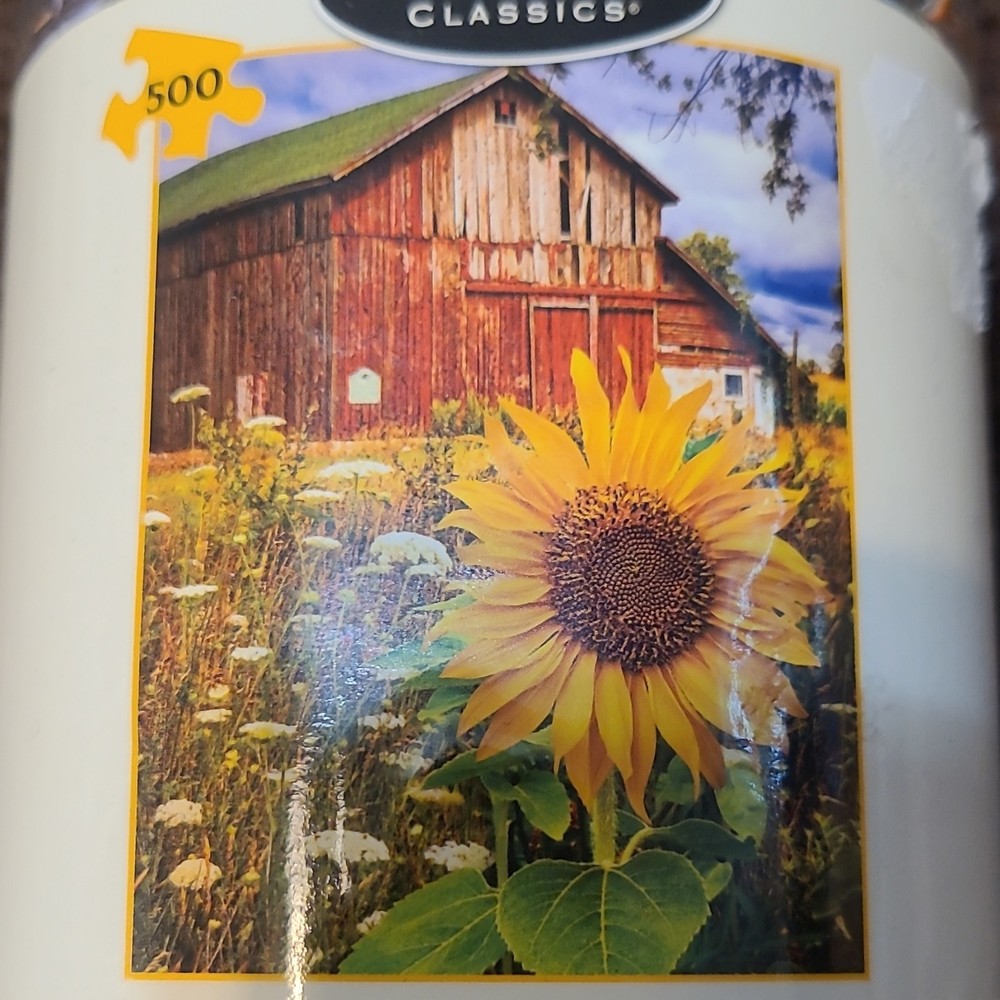 Front Porch Classics Barn Meadow 500pc Interlocking Landscape Puzzle 2015