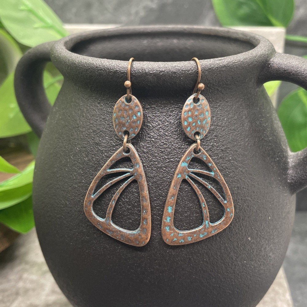 2” Bronze-tone Boho Retro Dangle Drop Earring Set New Free Ship B6706