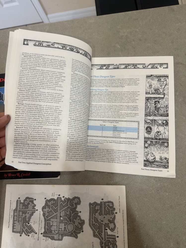 Dungeon Builder's Guidebook - AD&D 9556