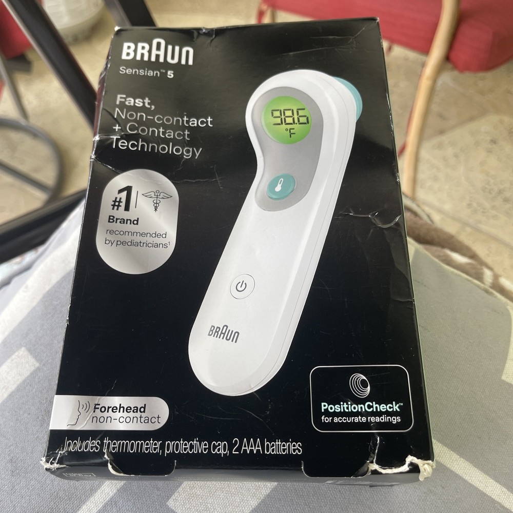 Braun NTF3000US No Touch Plus Forehead Digital Thermometer