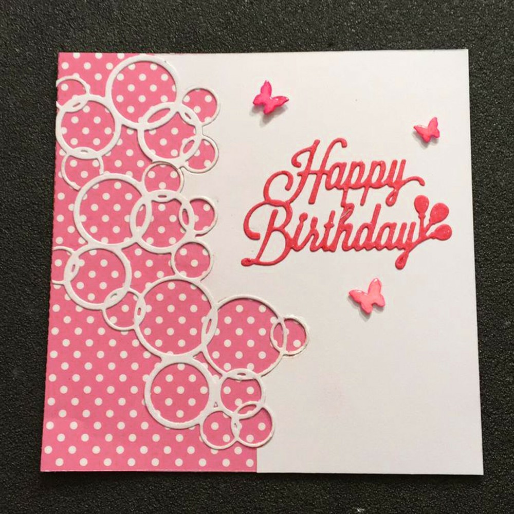 Sizzix Thinlits Bright Bubbles die #661166 Retail $14.99