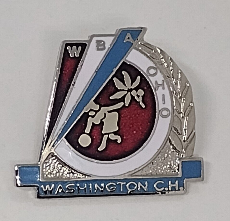 Washington CH Ohio WBA Bowling Lapel Pin