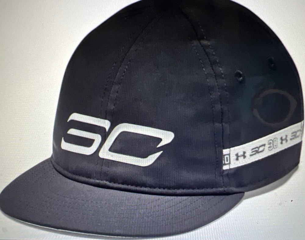 Under Armour SC30 Boys Crossover Adjustable Hat Black Hat NWT