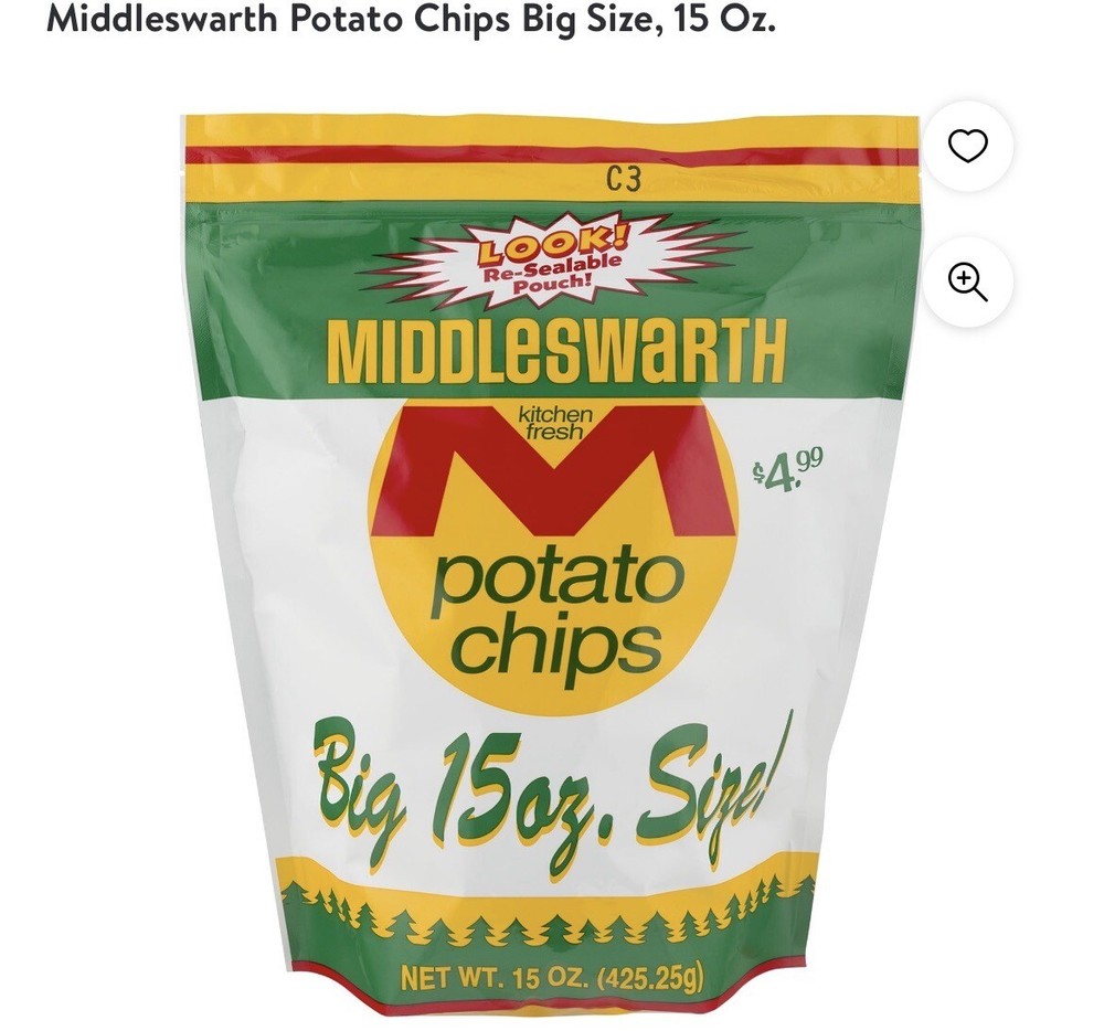 Middleswarth Original 12oz Bag