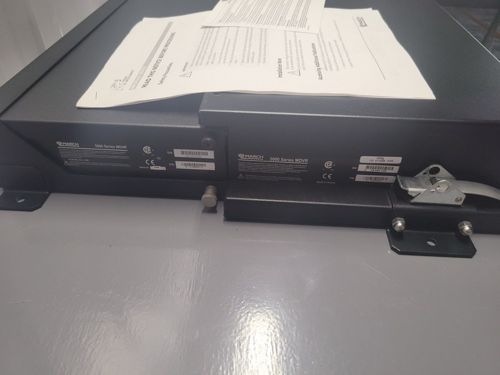 MARCH NETWORKS 5308 MDVR Recorder 5000 Series 12-24v Mobile DVR