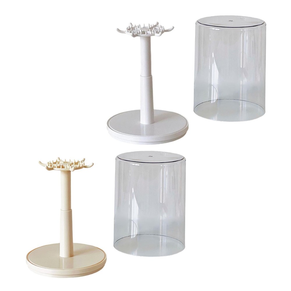 Rotatable Display Case Show Case Organizer Shelf Decorative Display Stand