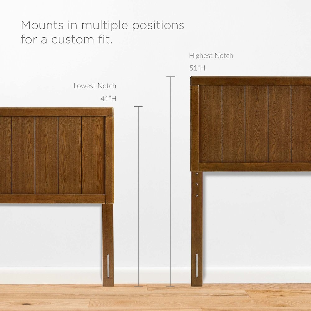 Robbie Wood Twin Headboard