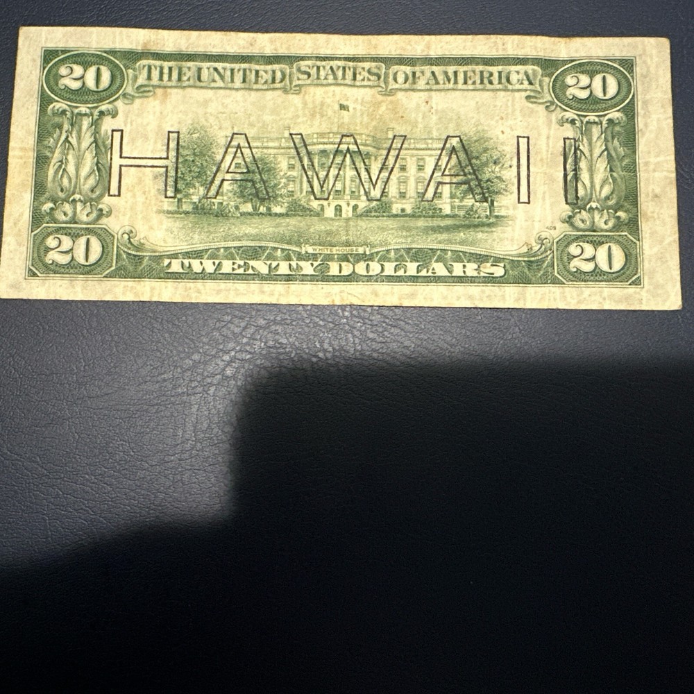 1934A $20 Hawaii Emergency Note