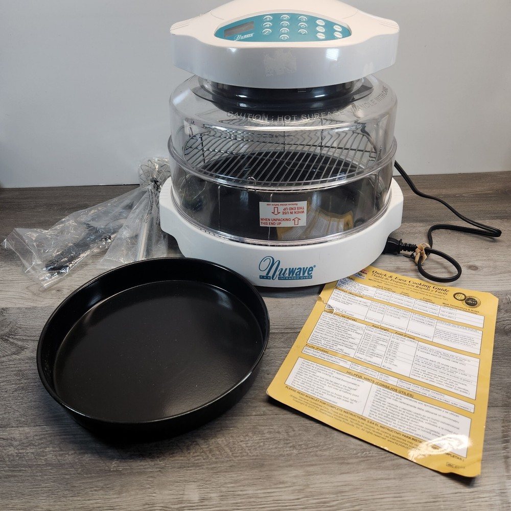 NuWave Pro Infrared Oven White with Accessories NEW No Box