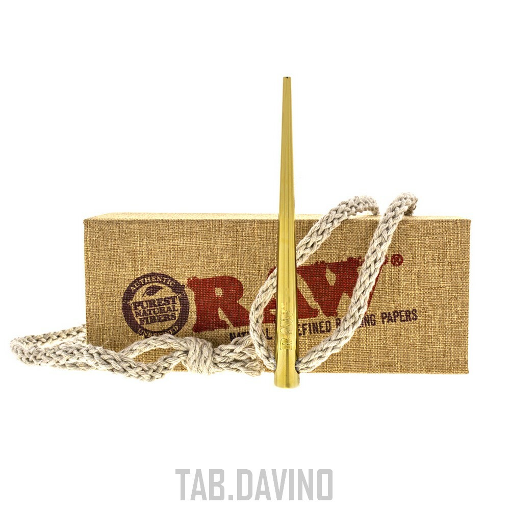 RAW GOLD POKER ROLLING PAPER TOOL