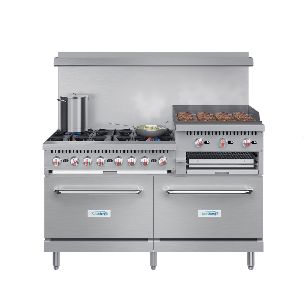 Koolmore KM-CRGB60-LP 60" Gas Restaurant Range