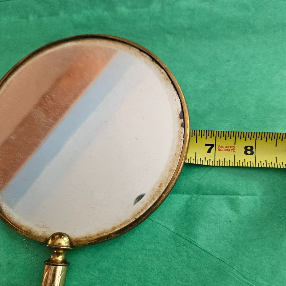 vintage handheld mirror