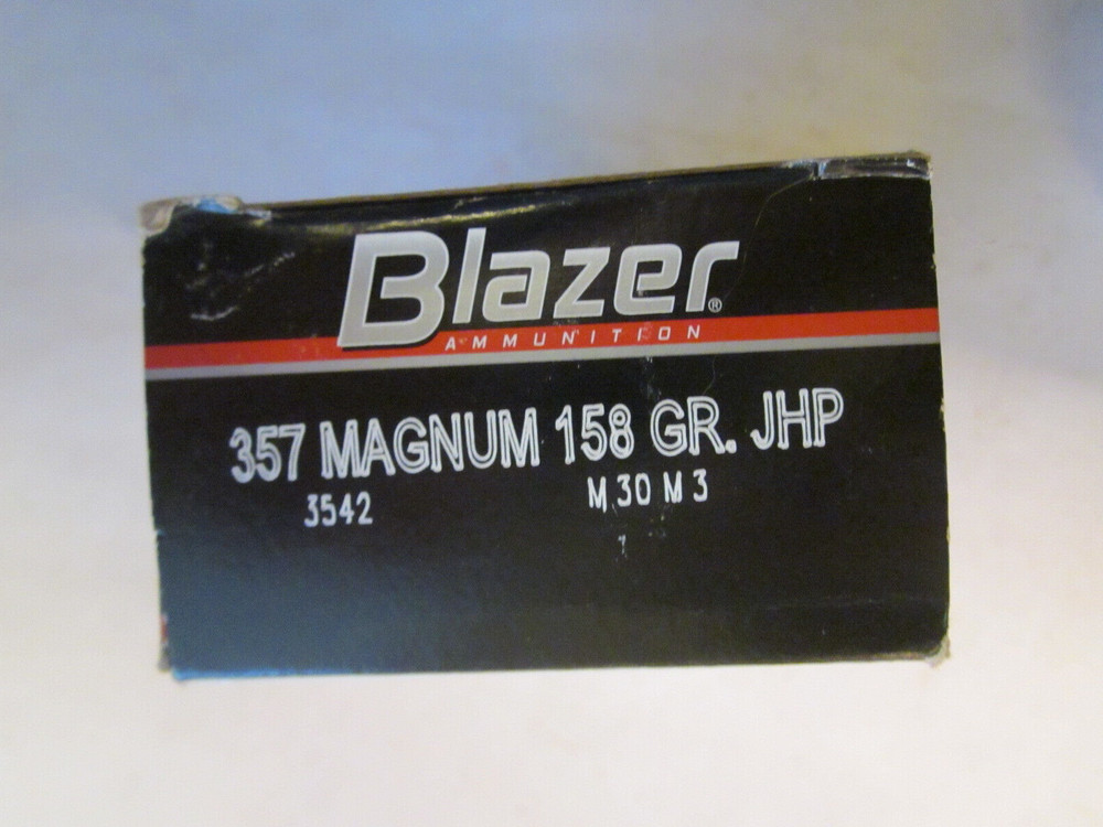 BLAZER 357 MAGNUM EMPTY BOX