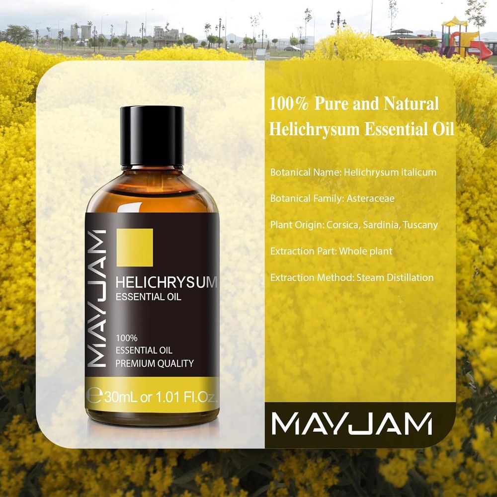 Helichrysum Essential Oil 30ML - Versatile Oil for Diffusers & Candles