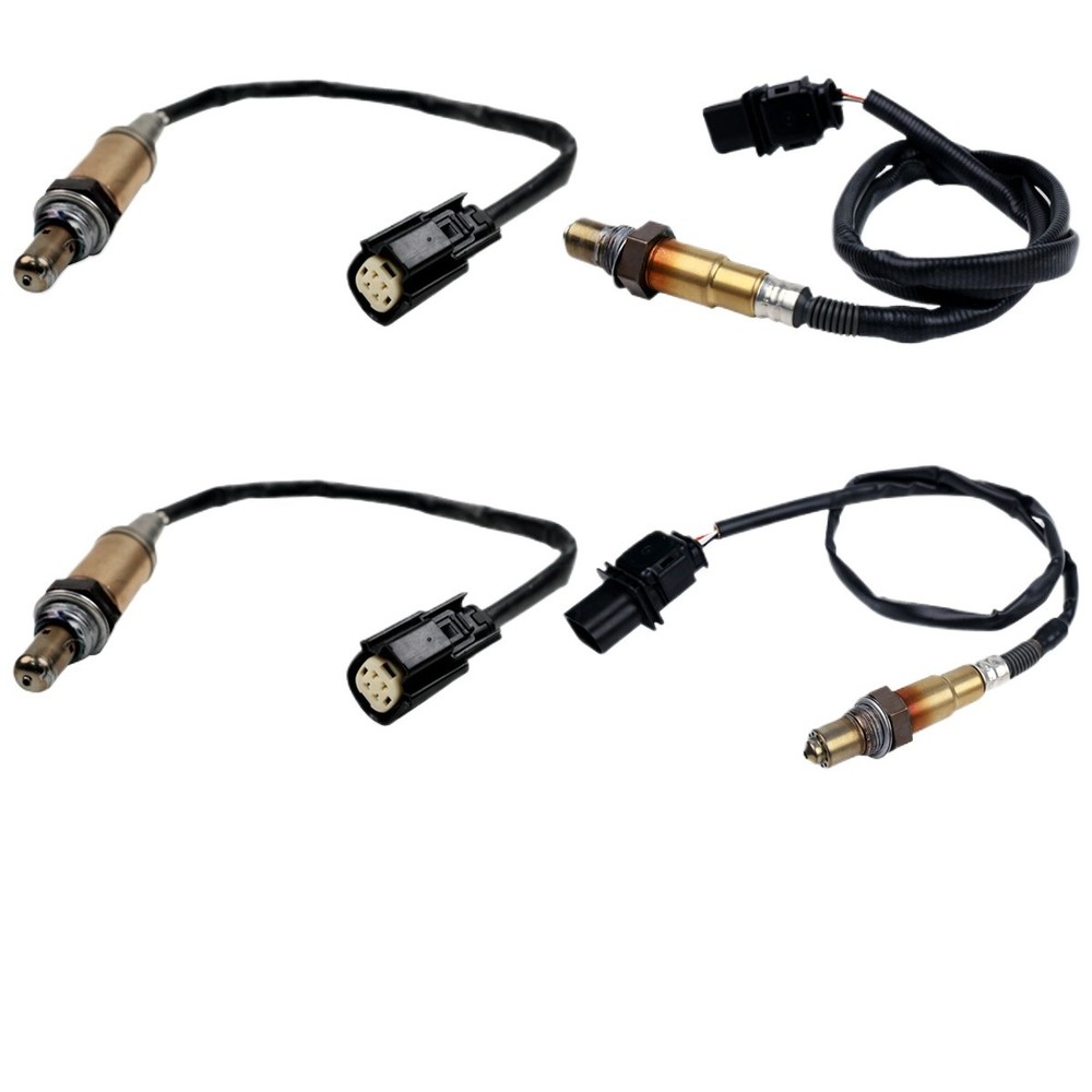4PCS Oxygen O2 Sensor Upstream+Downstream For 2012-2014 Ford Expedition 5.4L