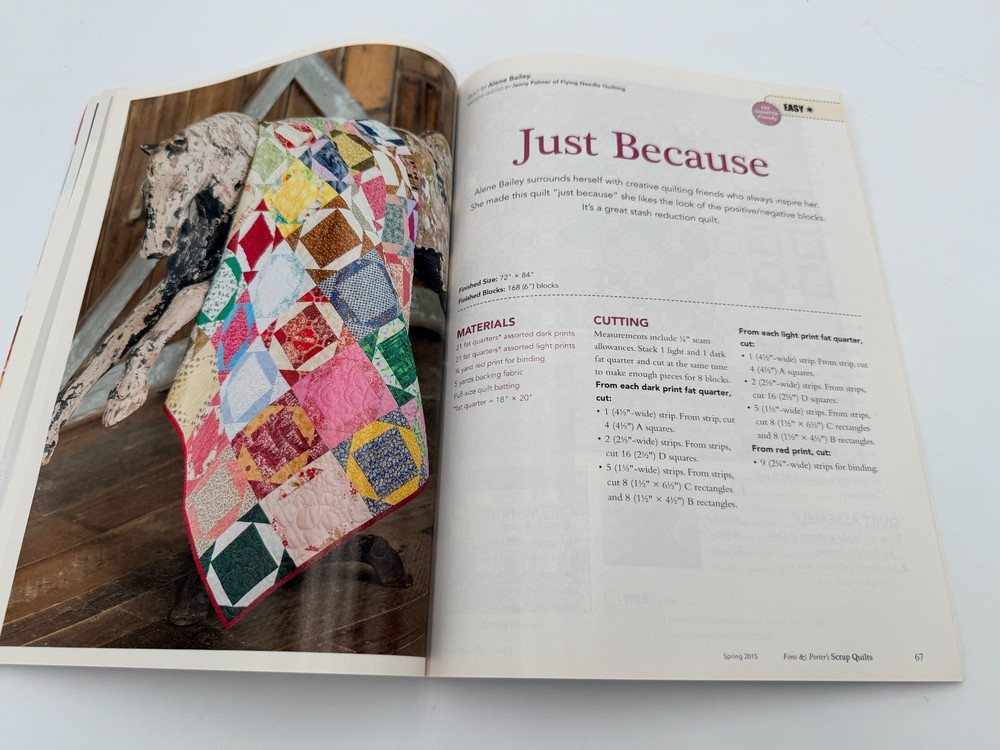 Various Quilting Magazines Projects and Patterns