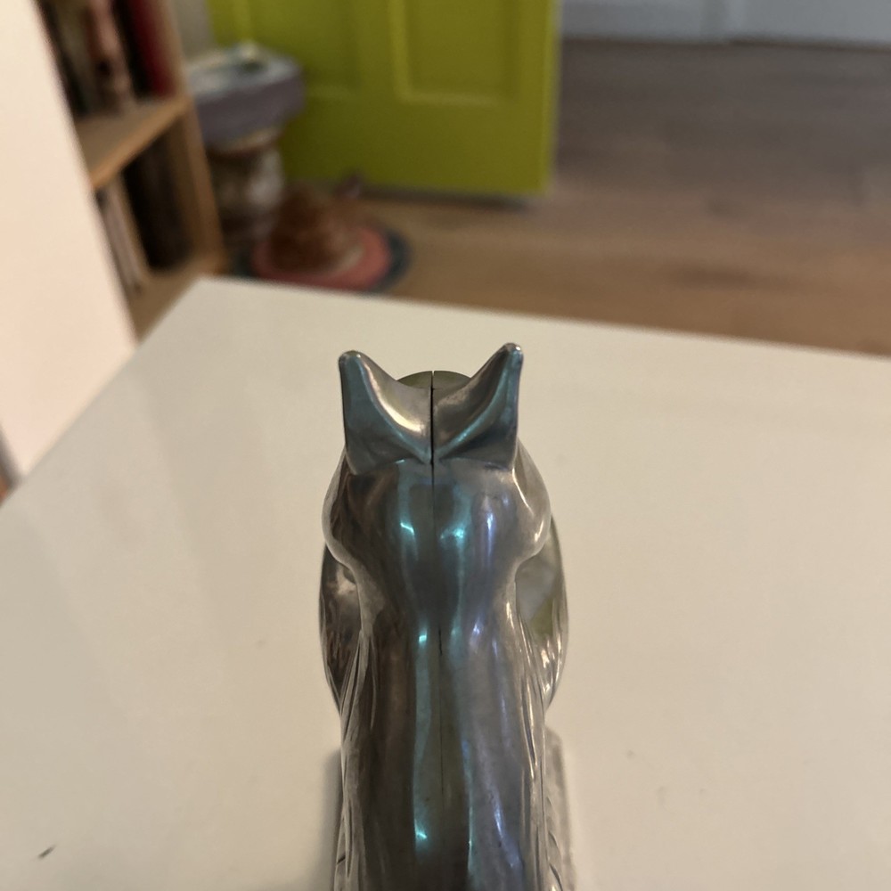 Metal Squirrel Nutcracker Vintage