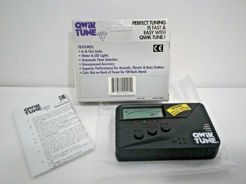 Qwik Tune Guitar Tuner QT-1