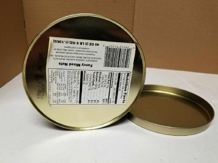 Pheasant Snack Tin