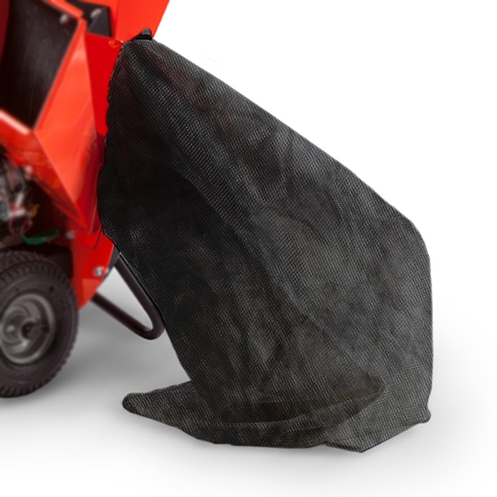 Wood Chipper Collection Bag Universal 24" x 48" Compatible Wtih Troy black