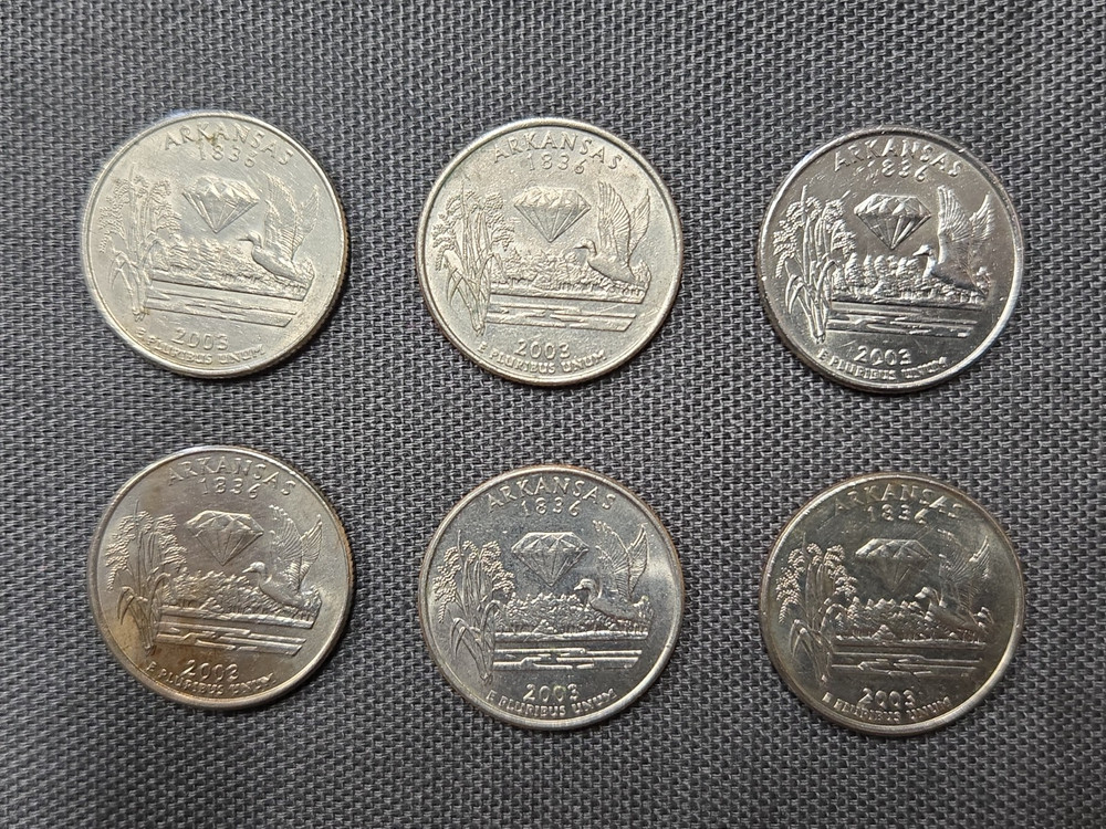 2003 P Arkansas State Quarter (C980)
