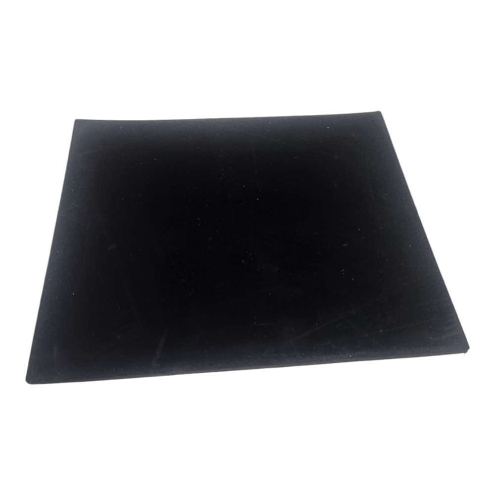 Neoprene Rubber Solid Flex Sheet 1/4" Thick x 6" x 6" Sq 60 Duro