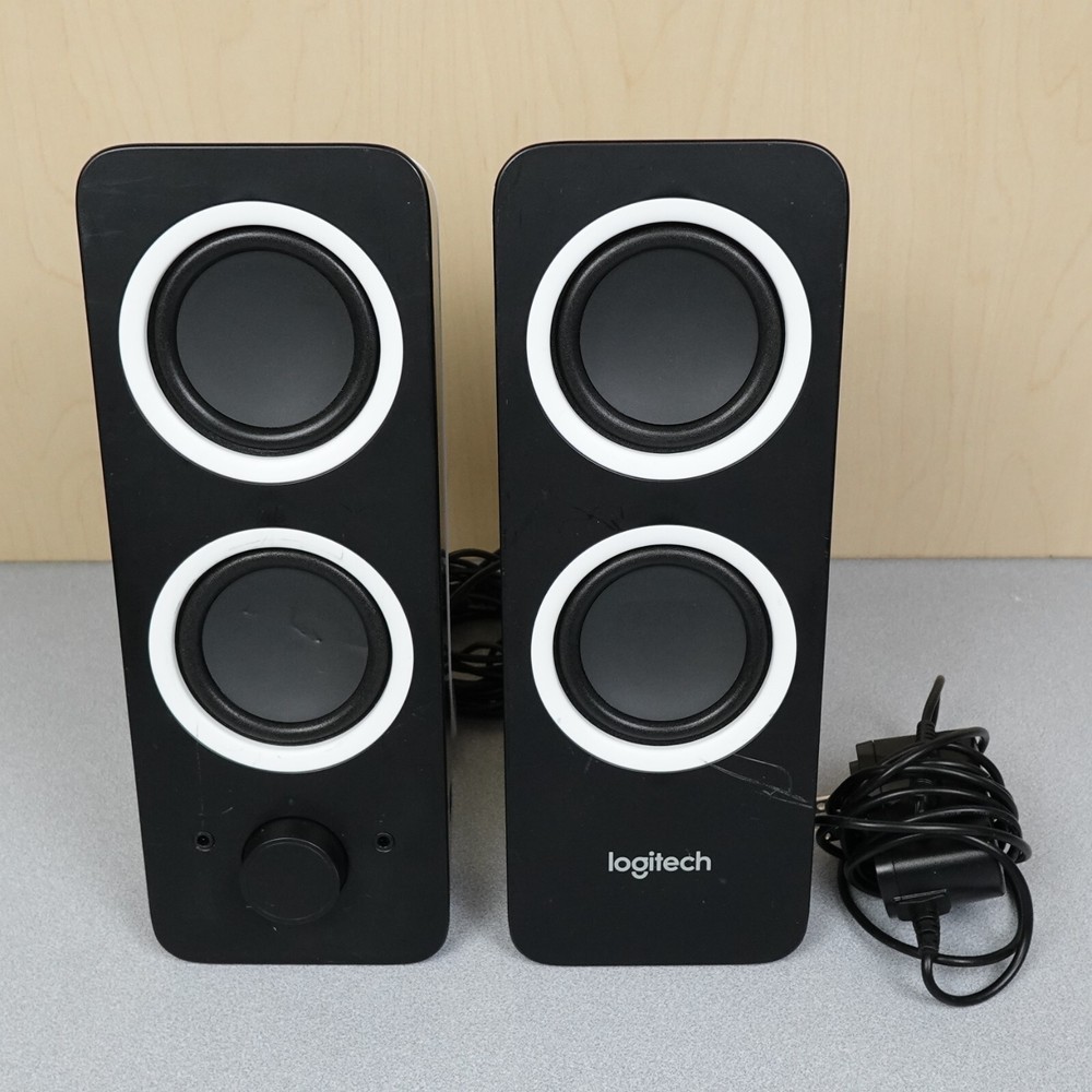 Logitech Z200 10W Multimedia Speakers Pair Black Tested