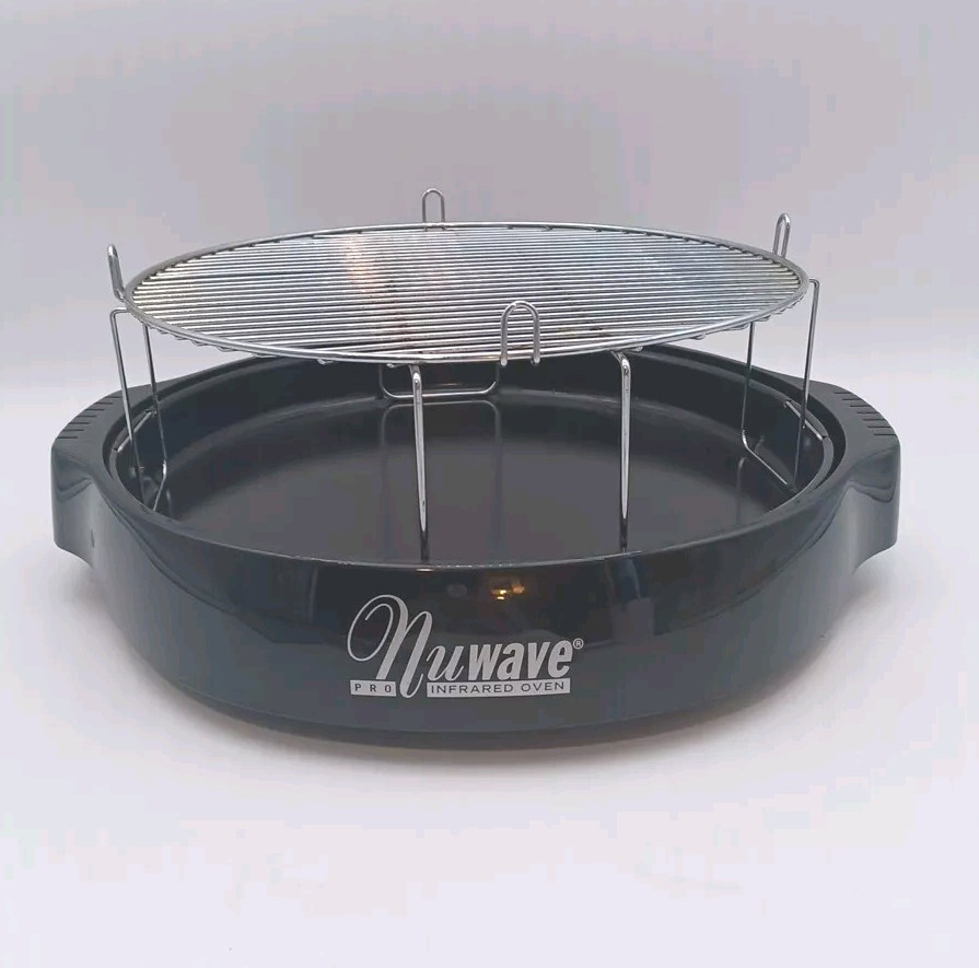 NuWave Pro Infrared Oven Replacement Parts Base Baking Drip Pan Rack Holder