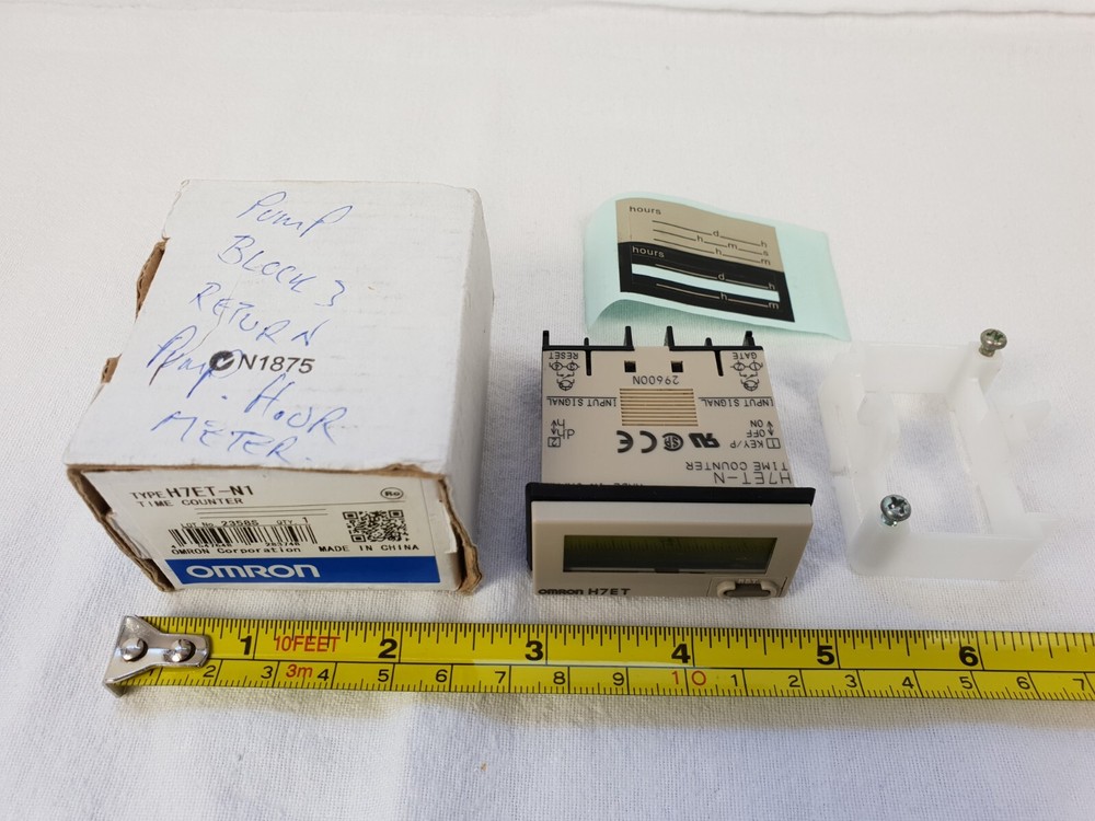 Omron H7ET-N1 Time Counter - Unused
