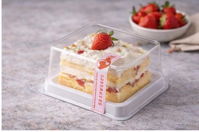 50 PCS ClearRoll Dessert Box 201