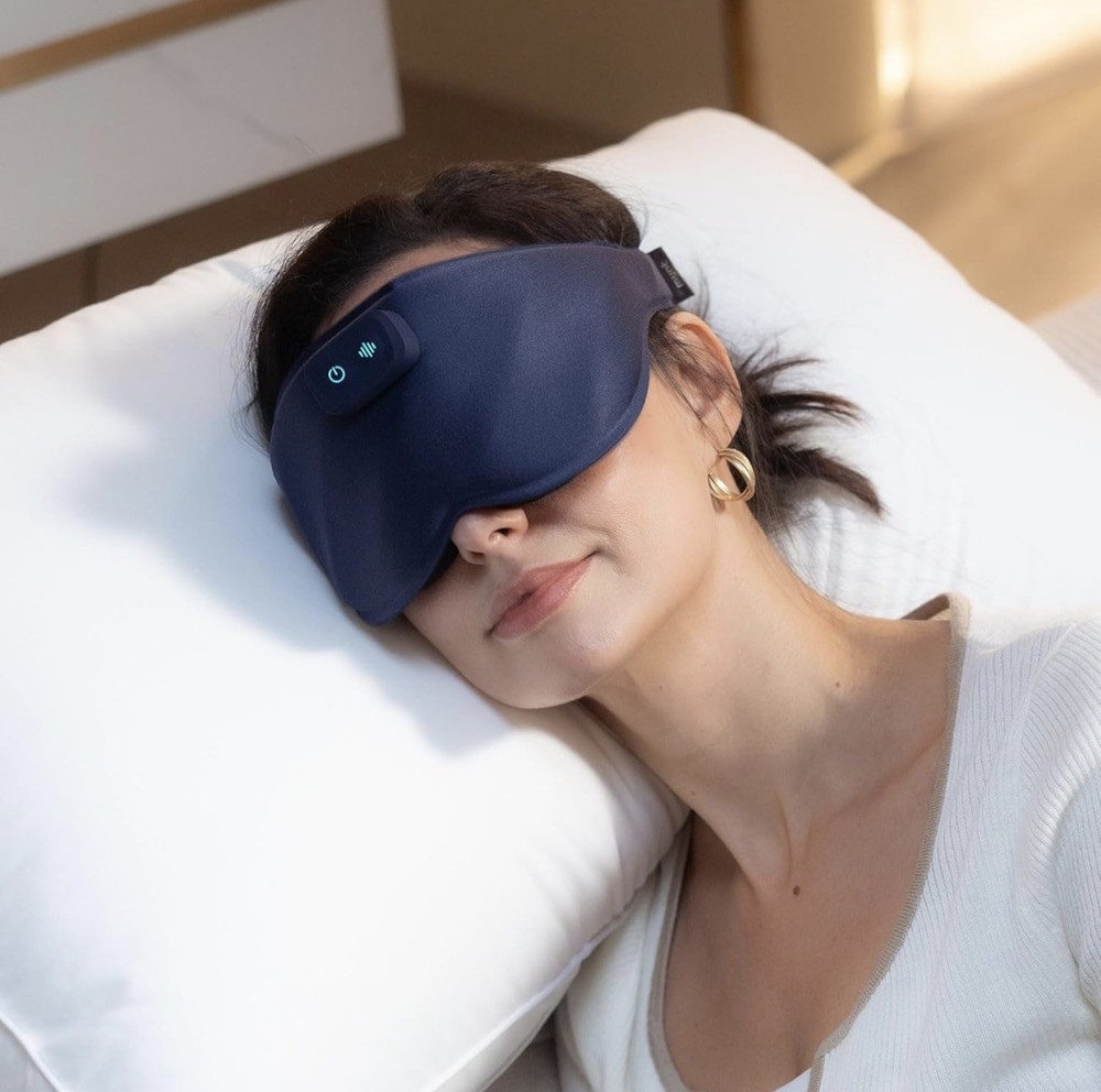 Mynt Wireless Bluetooth Sleep Mask with 3 Vibration Modes last 15 Hours