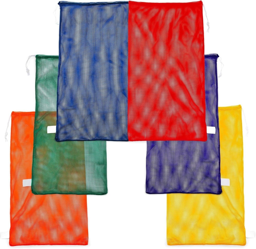 Large Mesh Storage Sack - Lock & ID Tag, Breathable Material