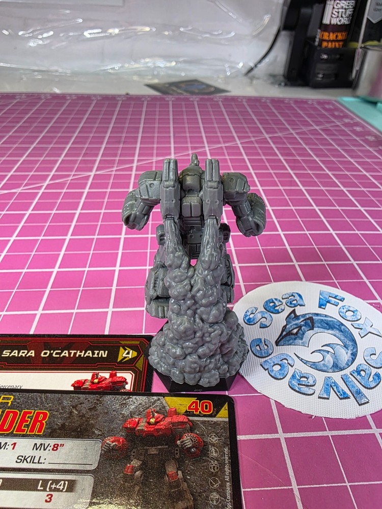 BattleTech Jumping Crusader Mech -- Kell Hounds Striker Lance + Cards