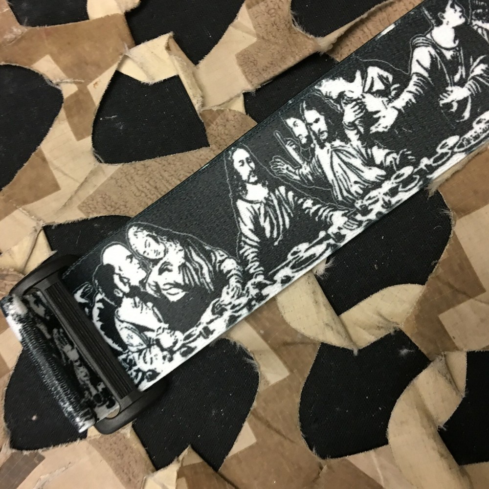 NEW KM Paintball Universal JT Goggle Strap - SE Last Supper