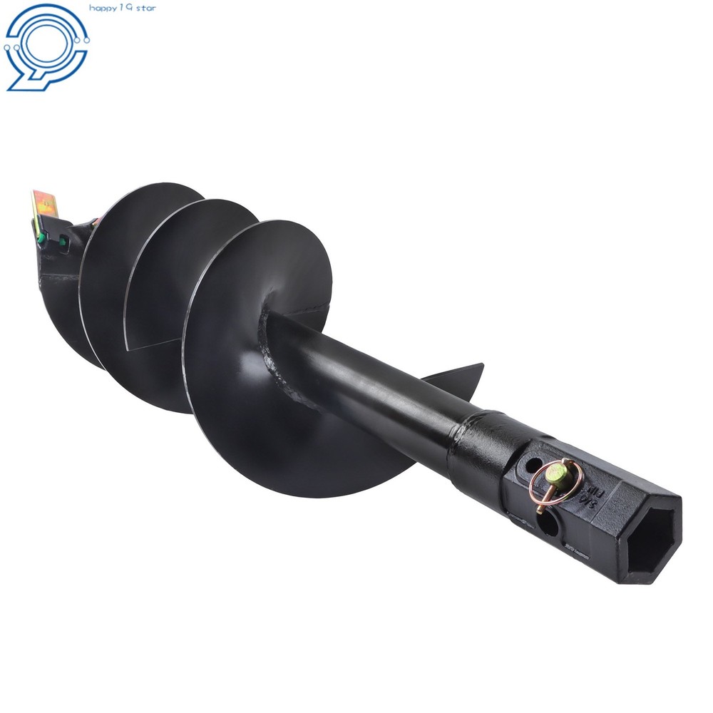 2" Hex Coupler 12" x 48" Earth Drill Bit for Post Hole Digging
