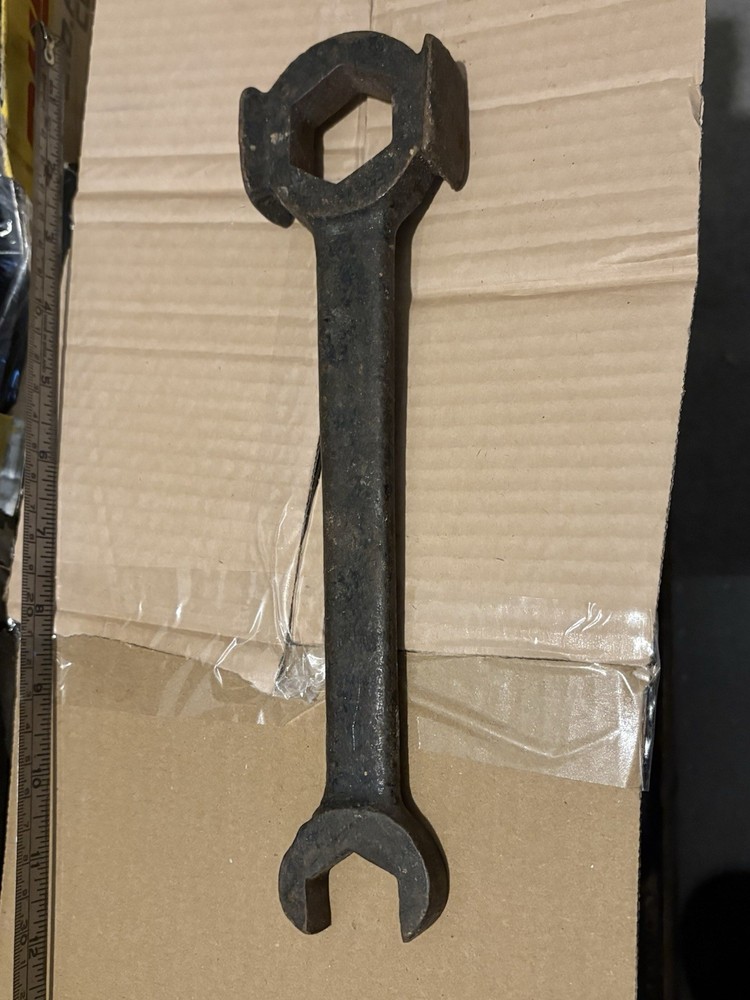 vintage hammer spanner wrench