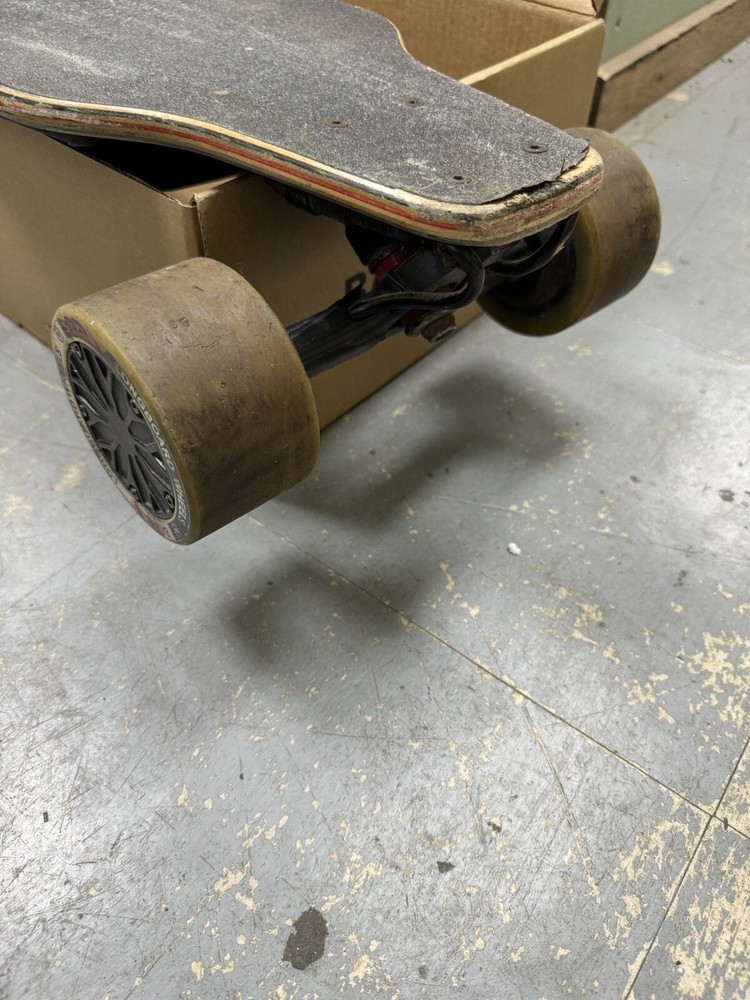 Backfire G2 Black Electric Skateboard With Extra Wheels, Charger & Remote
