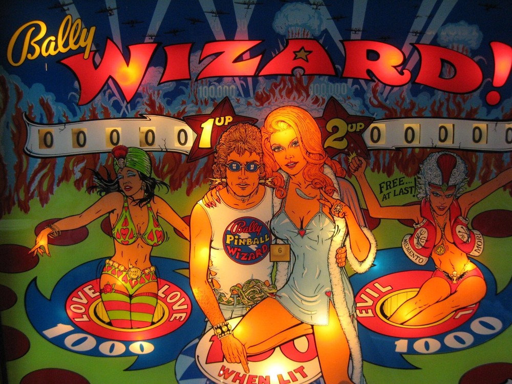 Wizard Pinball Machine - 1975