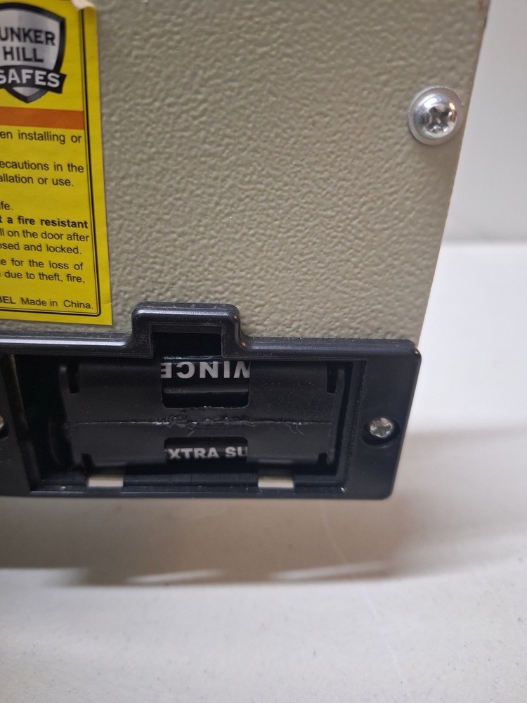 Bunker Hill Digital Electronic Safe Keypad Lock w/ Key Small Home Security