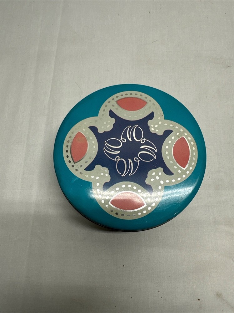 D. E. Wolfgang Candy Tin - 6 inch round