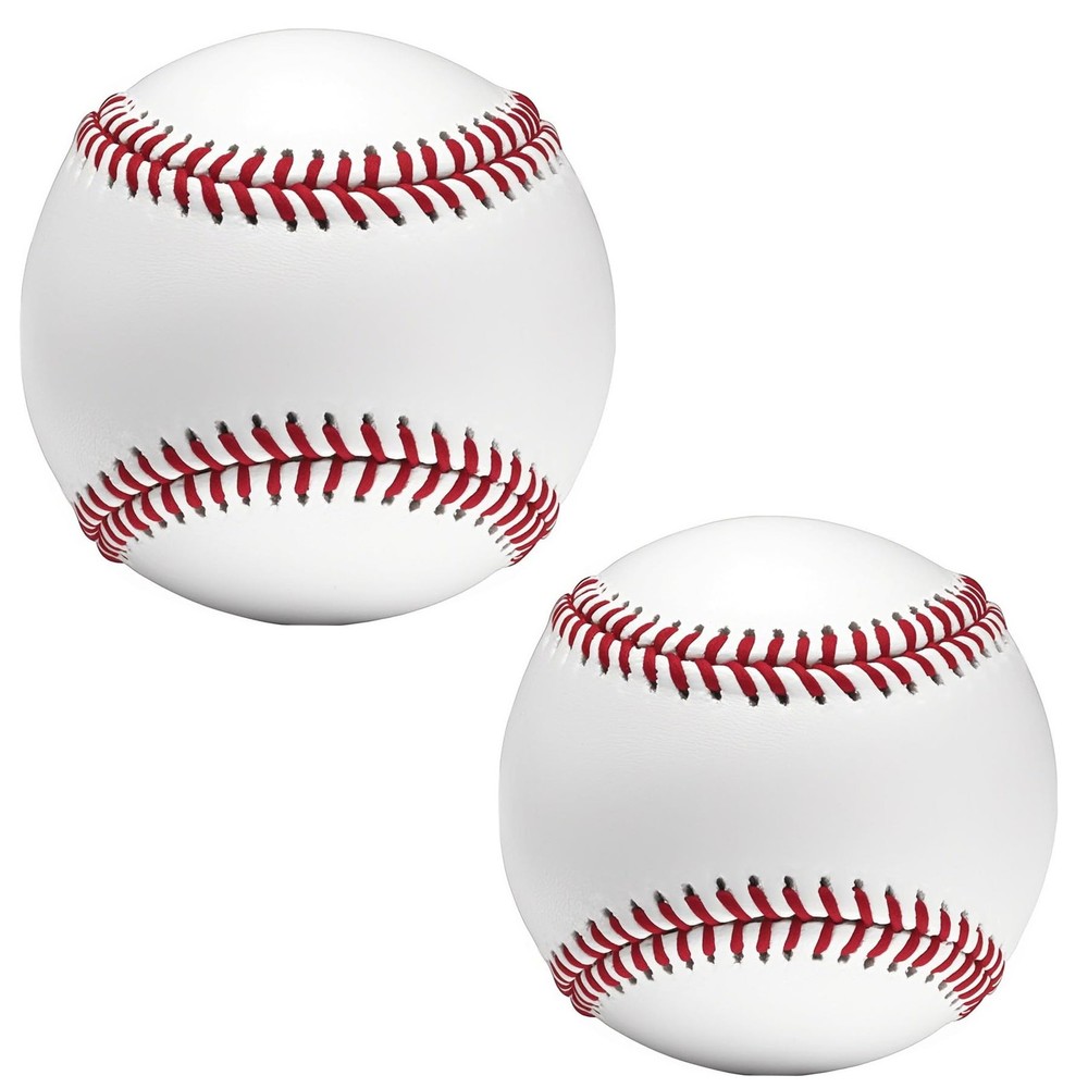 Baseballs 2 Pack 9 Inch Blank Hard Solid Cork Core OMYOPY Unmarked Autographs