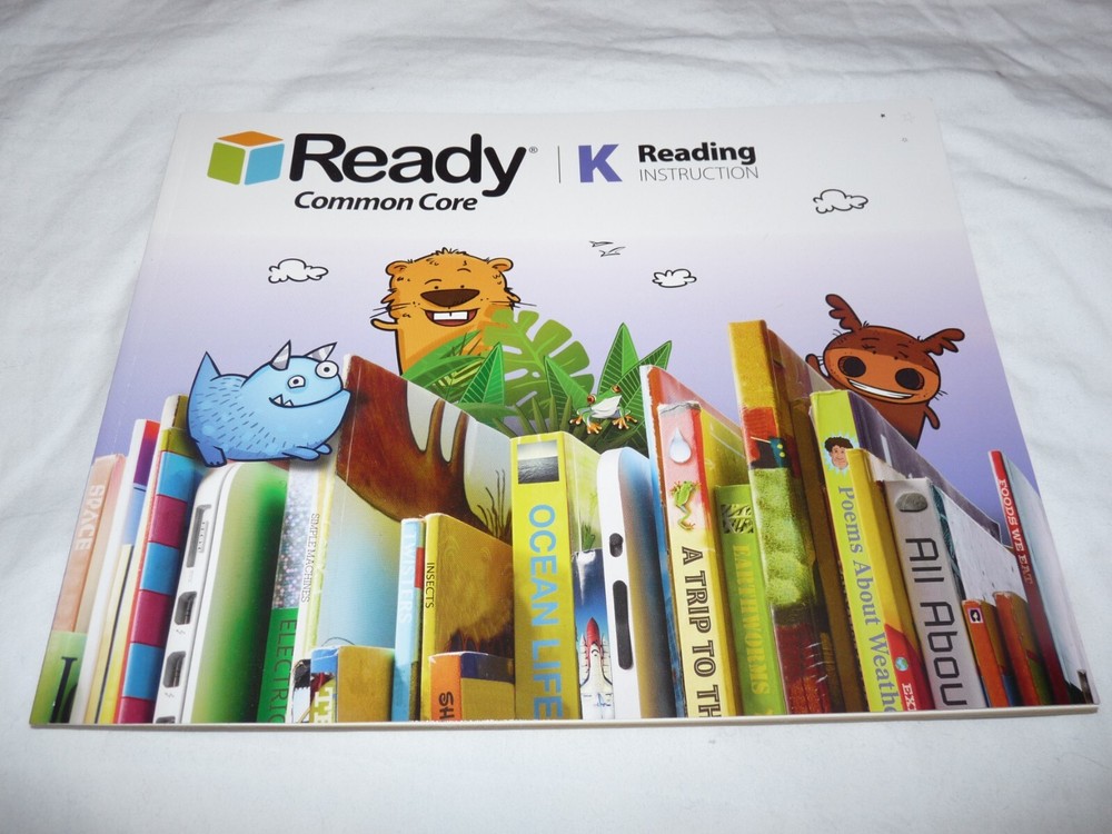 Ready Common Core K/Kindergarten Reading Instruction Book