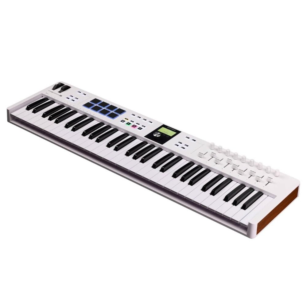 Arturia KeyLab Essential mk3 MIDI Controller BUNDLE with MIDI Keyboard, 6ft P...