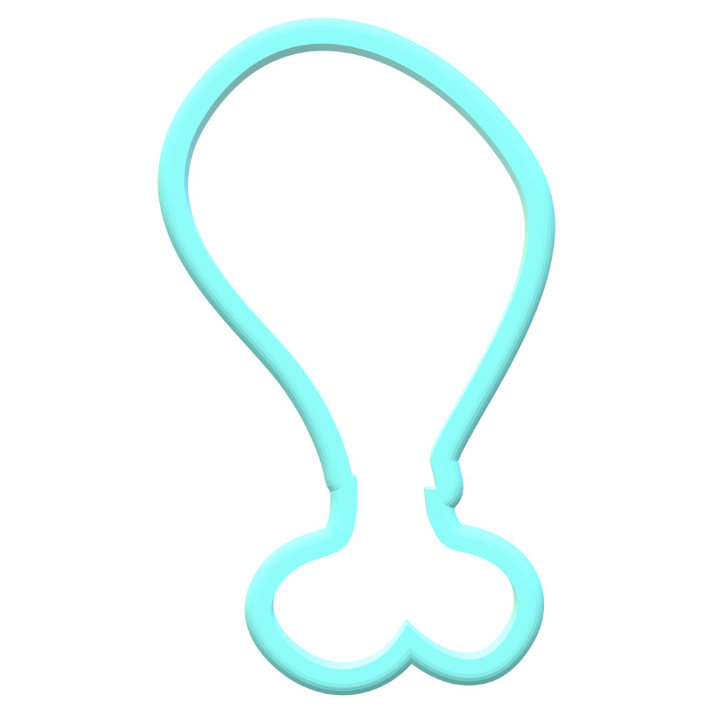 Turkey Leg Cookie Cutters