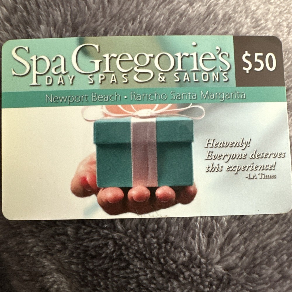 Spa Gregories Gift Card