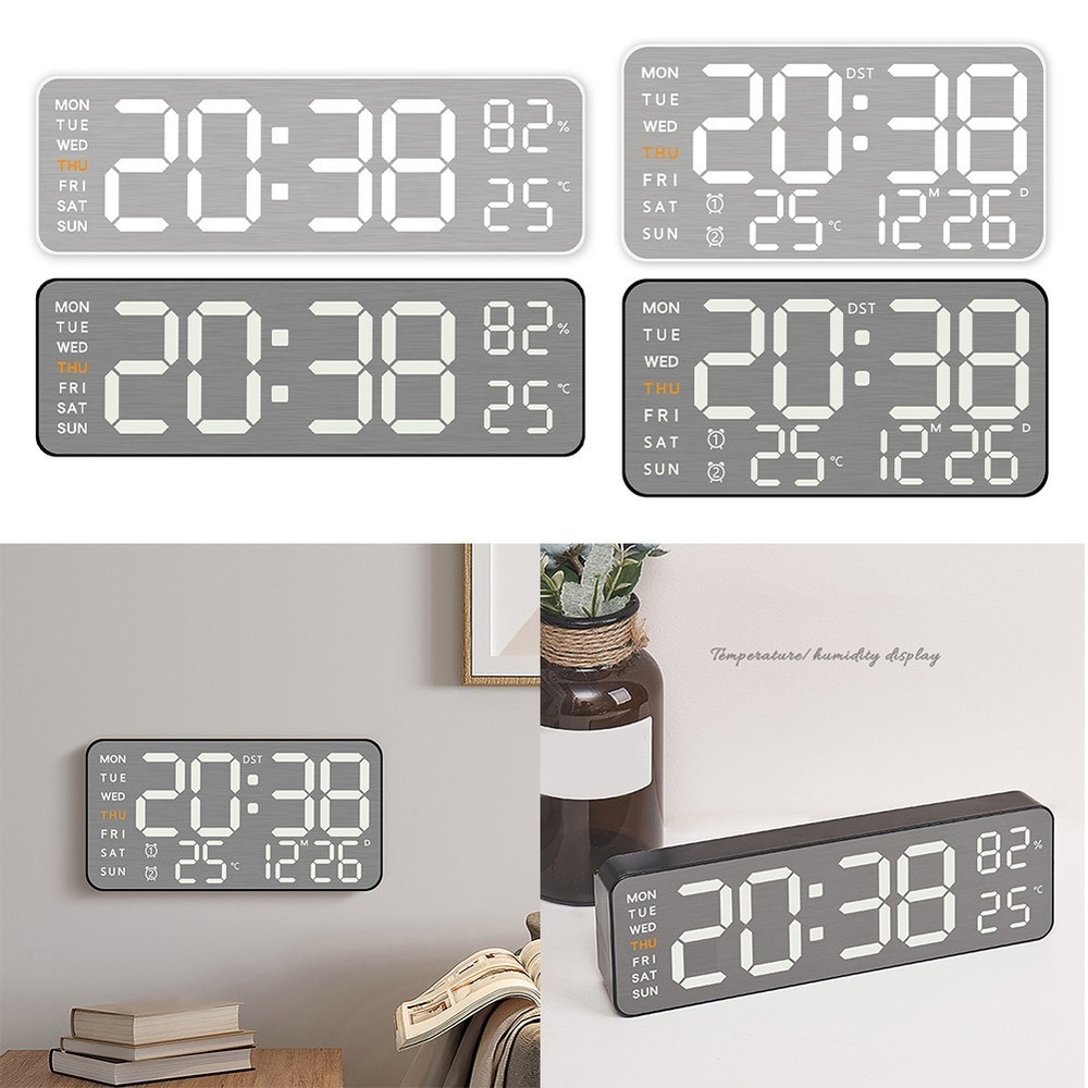 Modern Multifunctional Wall Clocks Featuring User Friendly Display Options