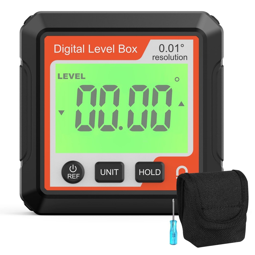 Digital Level Angle Gauge Meter Magnetic Electronic Level Angle Finder Tool