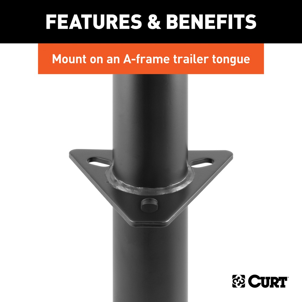 A-Frame Jack with Top Handle (2,000 lbs, 15" Travel)
