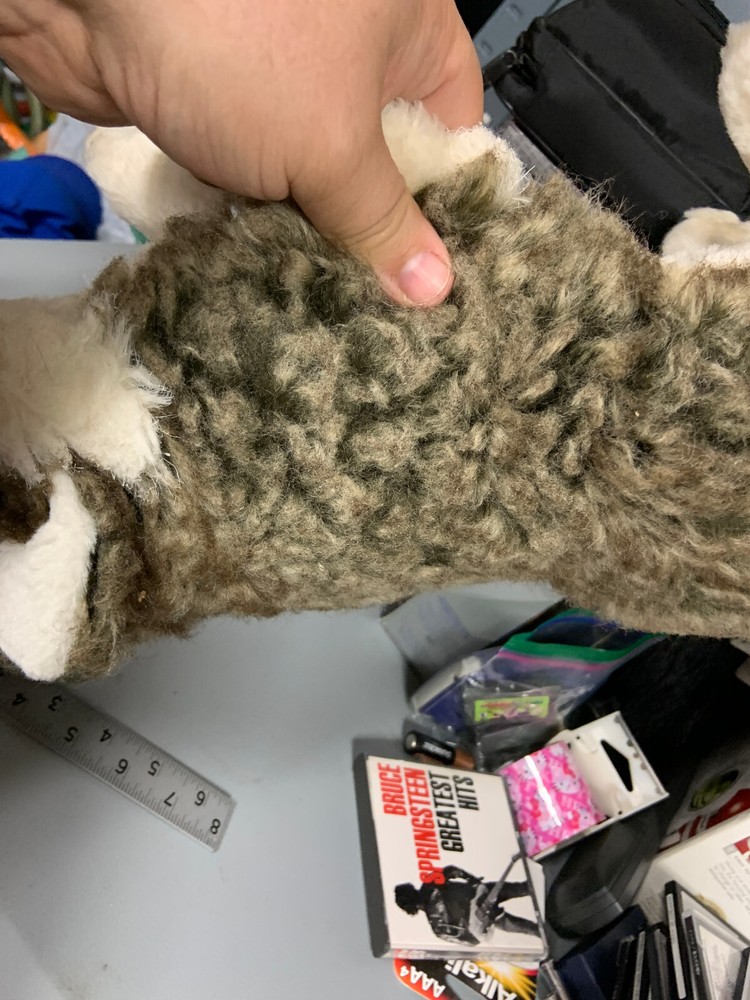 Folkmanis Gray Wolf Puppet with Teeth