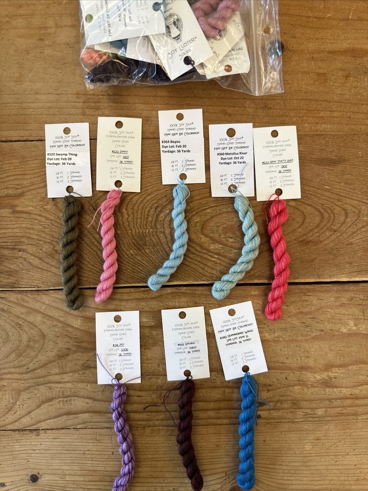 Soy Luster Thread - 8 Skein Variety Pack